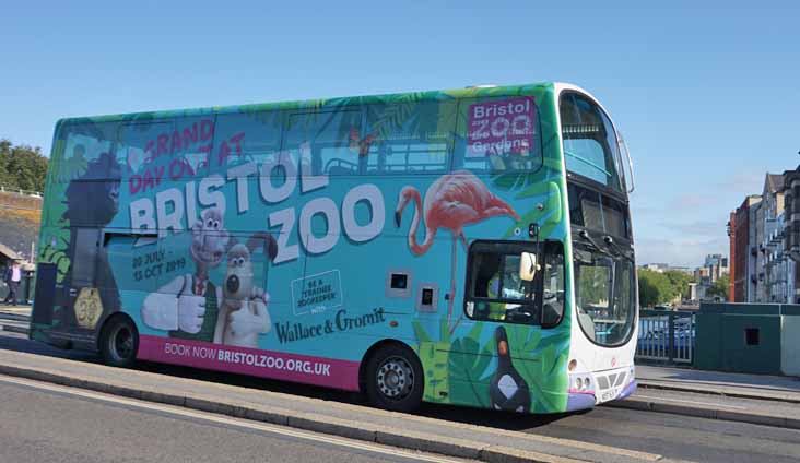First Bristol Volvo B9TL Wright 37318 Bristol Zoo
